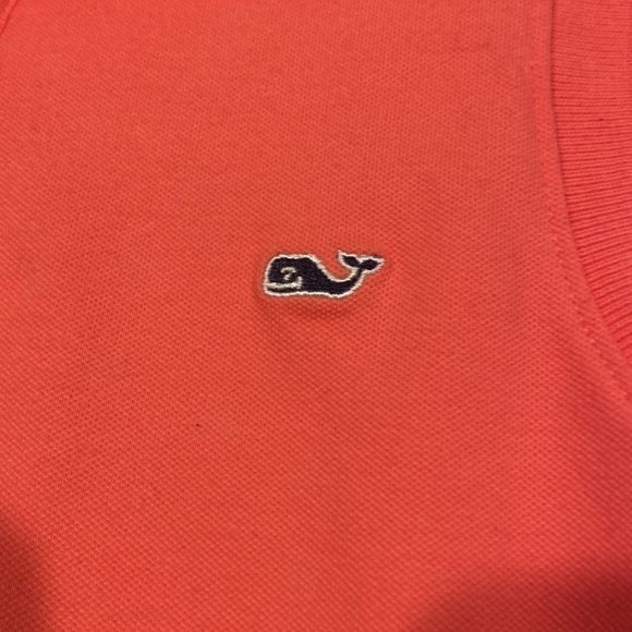 Vineyard Vines Pink Sleeveless Polo Shirt Size Small - Picture 4 of 5